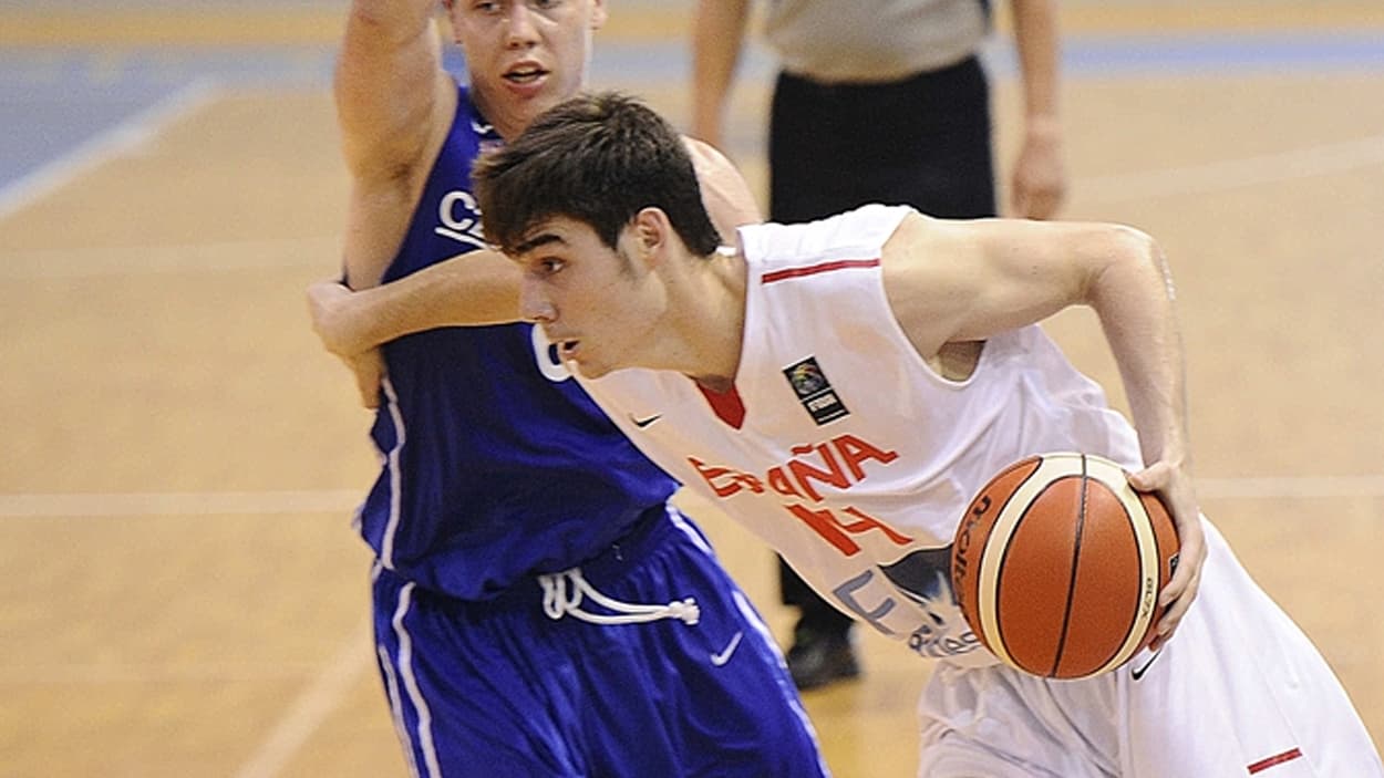Juancho Hernangomez en U20 avec l'Espagne Juancho Hernangomez en U20 avec l'Espagne