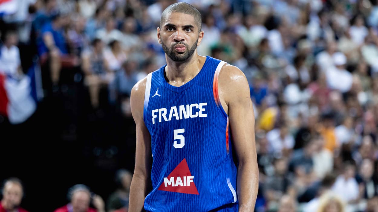Nicolas Batum (France) face à l'Allemagne Nicolas Batum (France) face à l'Allemagne