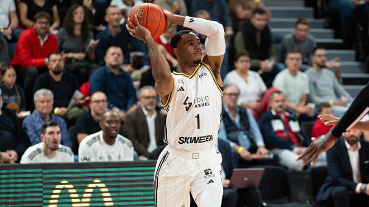 Shaquille Harrison (ASVEL) face à la JL Bourg Shaquille Harrison (ASVEL) face à la JL Bourg