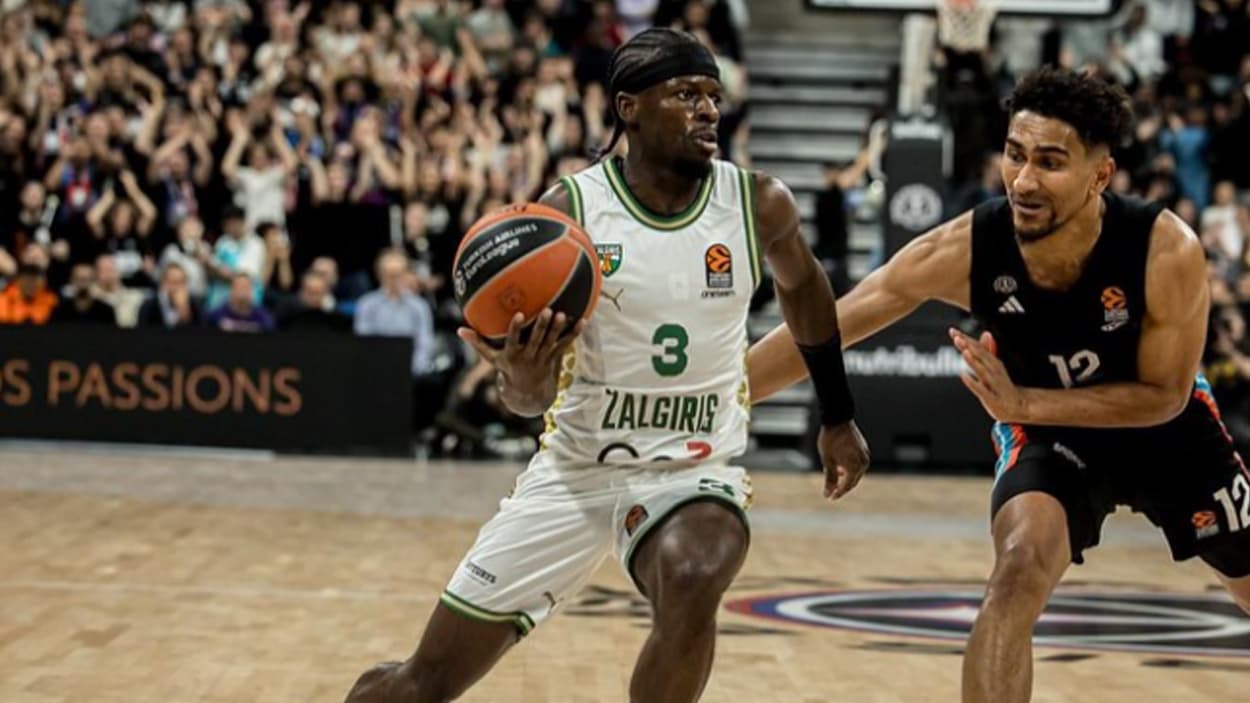 Sylvain Francisco avec le Zalgiris Kaunas Sylvain Francisco avec le Zalgiris Kaunas