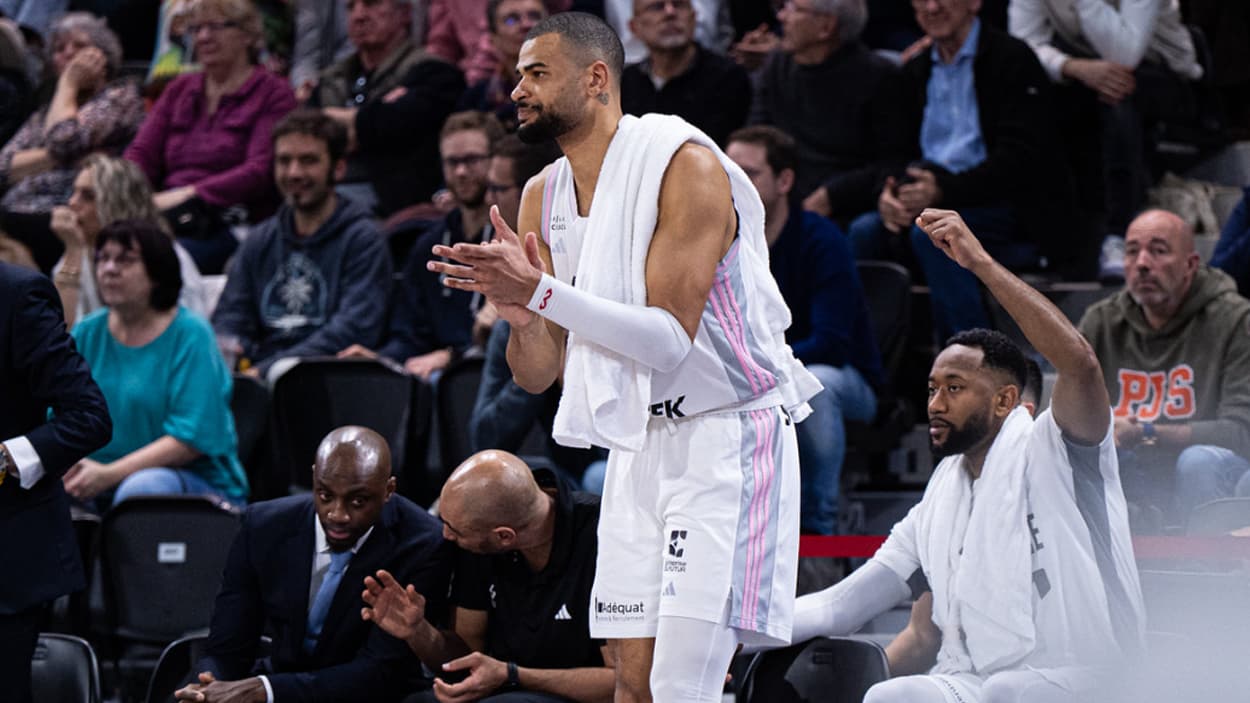 Timothé Luwawu-Cabarrot (ASVEL) face à Nanterre Timothé Luwawu-Cabarrot (ASVEL) face à Nanterre